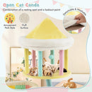 Multi-Layer Cat Tree with 2 Removable Perches Scratching Posts-Color by LJGDeals