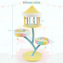 Multi-Layer Cat Tree with 2 Removable Perches Scratching Posts-Color by LJGDeals