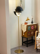Multi-Lite Rotating Ball Floor Lamp