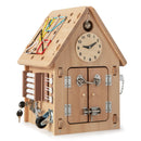 Multi-purpose Busy House with Sensory Games and Interior Storage Space by LJGDeals