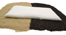 Organic Multi-Grain Sleep Pillow Ideal for Back and Side Sleepers for Therapeutic Head and Neck Support - Buckwheat and Millet Hull Fill by Bean Products