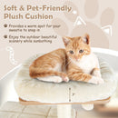 Modern Wooden Cat Tree with Perch Condos and Washable Cushions-Natural by LJGDeals