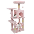 Multi-Level Cat Tower with 2-Door Condo and Padded Top Perch by LJGDeals