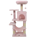 Multi-Level Cat Tower with 2-Door Condo and Padded Top Perch by LJGDeals