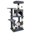 Multi-Level Cat Tower with 2-Door Condo and Padded Top Perch by LJGDeals