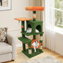 Multi-Level Cat Tower with 2-Door Condo and Padded Top Perch by LJGDeals