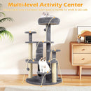 Multi-level Kitty Tower with Condo and Climbing Ladder-GR by LJGDeals