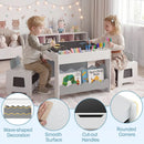 Multi-purpose Activity Kids Table and Chairs Set with Double-sided Tabletop by LJGDeals
