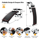 Multifunction Folding Full Body Strength Training Gym Bench by LJGDeals