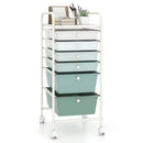 6 Drawers Rolling Storage Cart Organizer by LJGDeals
