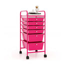 6 Drawers Rolling Storage Cart Organizer by LJGDeals