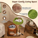 Multifunctional Cat Tree Cat Tower with Scratching Posts and Top Perch-Brown by LJGDeals