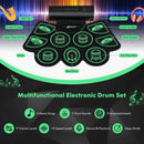 Electronic Drum Set with 2 Build-in Stereo Speakers for Kids by LJGDeals