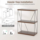 3-Tier Multipurpose Display Rack with Metal Frame by LJGDeals