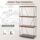 2/3/4/5-Tier Multipurpose Display Rack with Metal Frame-4-Tier by LJGDeals