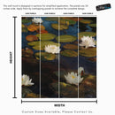 Albert Edelfelt Water Lilies Painting Wallpaper Mural.