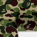 Bape Camo Wallpaper Mural. Pink Camo Streetwear Hype Beast Aesthetics.