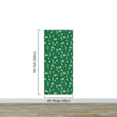 Golf Pattern Green Wallpaper Mural.
