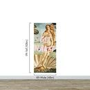 The Birth of Venus “Get Naked” Quote Wallpaper Mural