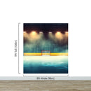 Hockey Rink Wallpaper Mural. Sports Theme Decor.