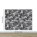 Bape Camo Wallpaper Mural. Grey Camo Streetwear Hype Beast Aesthetics.