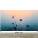 Morning Dew Misty Flower Wallpaper Mural.