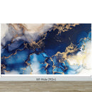 Sapphire Blue Marble Wallpaper Mural.