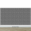 Abstract Maze Black and White Wallpaper Mural.