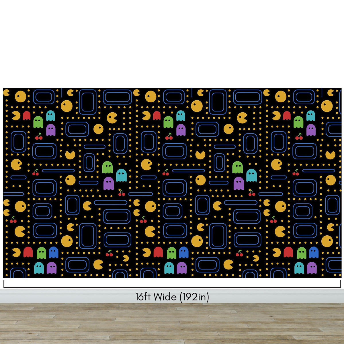 Pacman Wallpaper Mural. #7004, photo 12 of 12