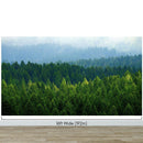 Green Forest Wallpaper Mural. Scenic Landscape Wall Mural.