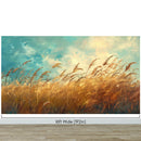 Wildgrass Wallpaper Mural. Rustic Country Farmhouse Theme.