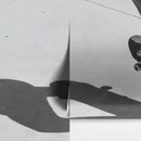 Black and White Skateboard Urban Wall Mural.