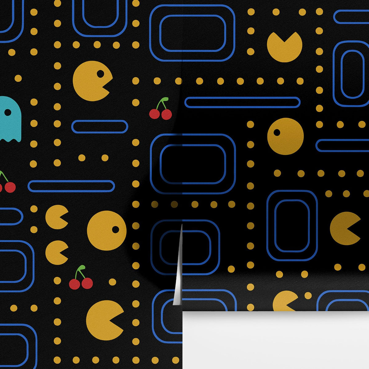 Pacman Wallpaper Mural. #7004, photo 2 of 12