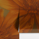 Vintage Pastel Floral Wallpaper – Yellow and Orange Botanical Flower Painting Wall Mural.