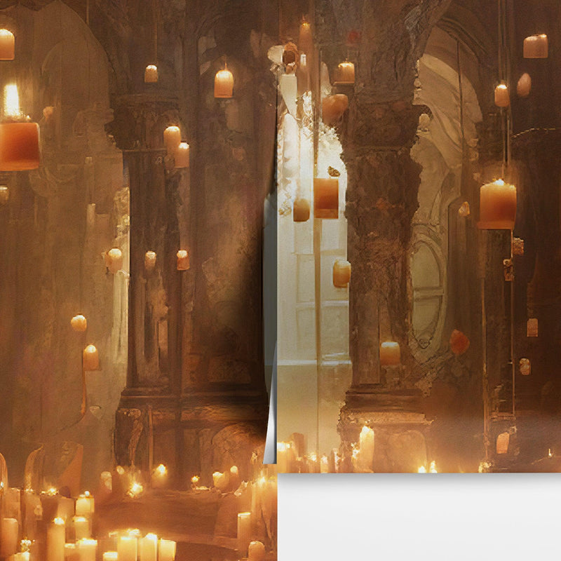 Floating Candles /  Great Hall Room Wallpaper /  Wizardly World Wall Mural.