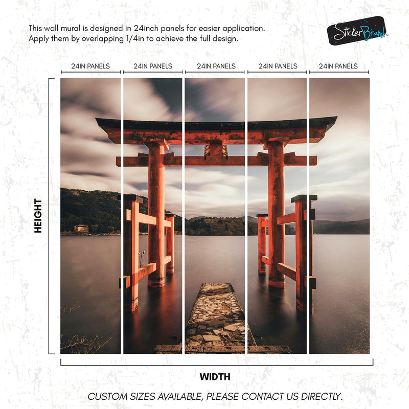 Japanese Torii Gate Wallpaper Mural.