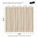 Color Vertical Stripes Pattern Wallpaper Mural.