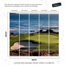 Pebble Beach Golf Course Wallpaper Mural.