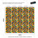 Colorful Lego Blocks Pattern Wallaper Mural.