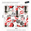 Fashion Cosmetic Make-up Peel and Stick Wallpaper | Removable Wall Mural