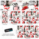 Fashion Cosmetic Make-up Peel and Stick Wallpaper | Removable Wall Mural