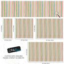 Color Vertical Stripes Pattern Wallpaper Mural.