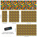 Colorful Lego Blocks Pattern Wallaper Mural.