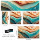 Colorful Marble Slate Wallpaper Mural.