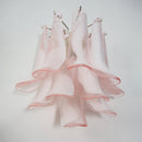Vintage Murano Pink Wall Lights