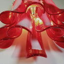 Vintage Murano Red Wall Lights