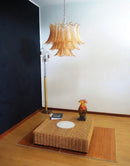 Murano Amber Ferns Glass Chandelier