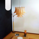 Murano Amber Ferns Glass Chandelier
