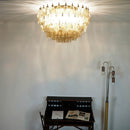 Murano Poliedri Smoked Ceiling Light