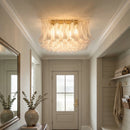 Murano Style Glass Petal Ceiling Light